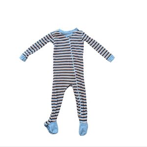 Organic Burt's Bees autumn/fall color footie pjs 12 months